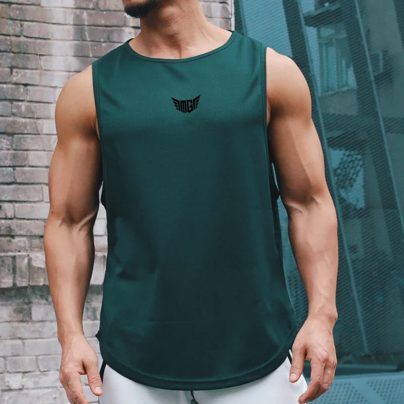Men's Mesh Workout Tank Top