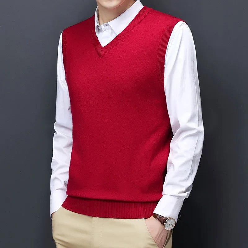 Men's Knit Sweater Vest