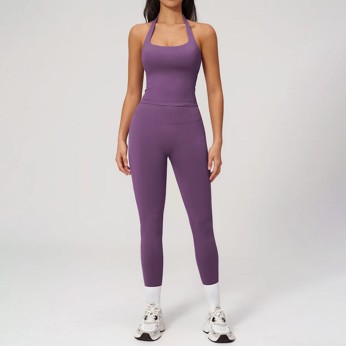 Slim Solid Two-Piece Set