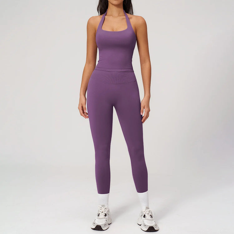 Slim Solid Two-Piece Set