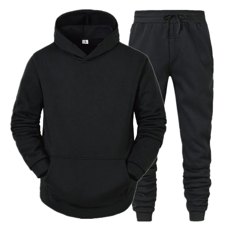 Men's Sporty Hoodie & Pants Set