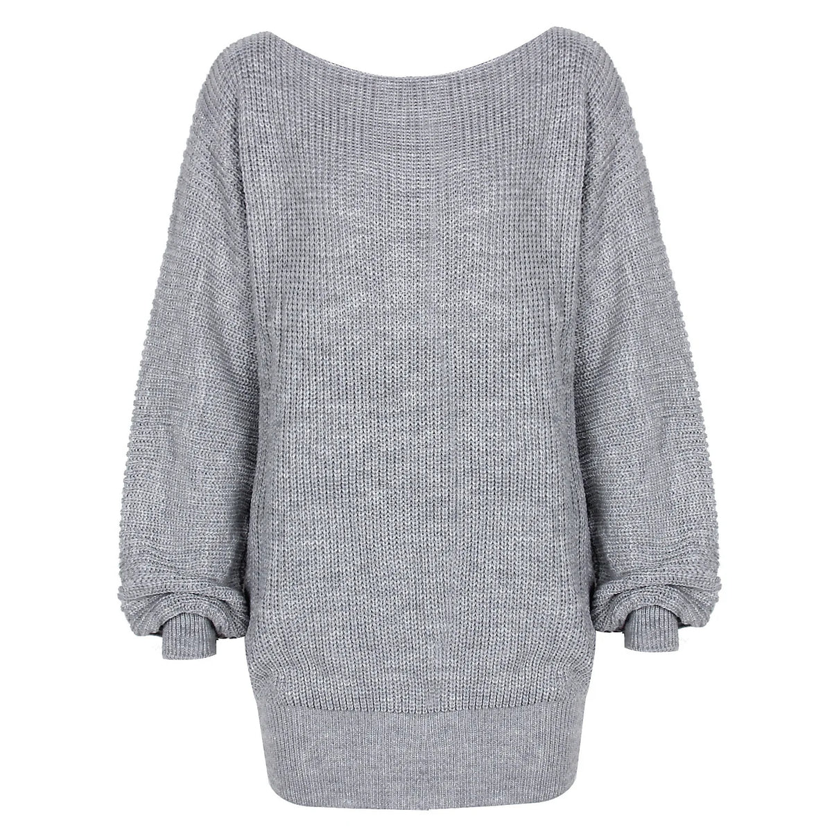 Loose Knit Sweater Mini Dress