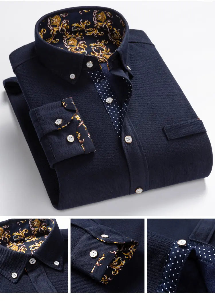 Men's Casual Long-Sleeve Shirt