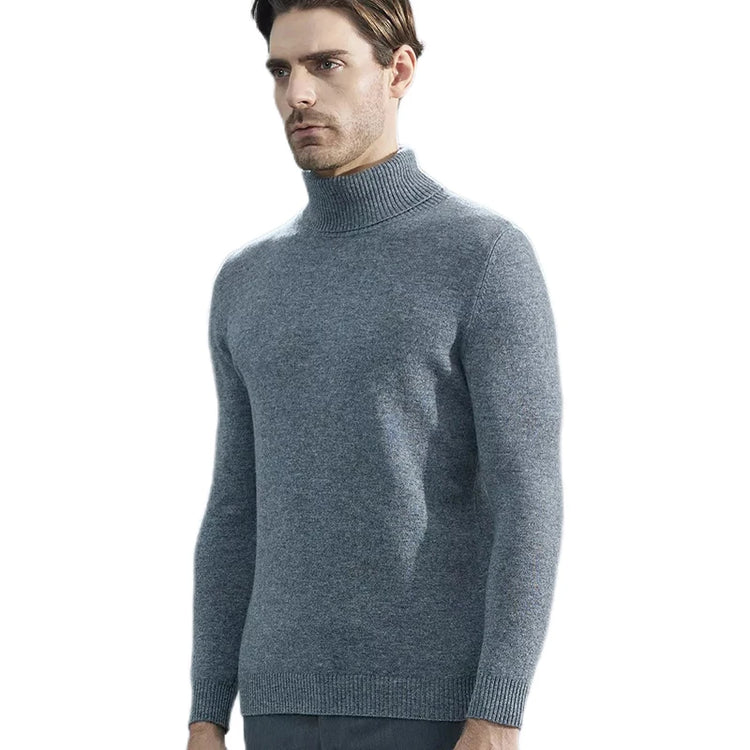 Men's Thick Turtleneck Sweater