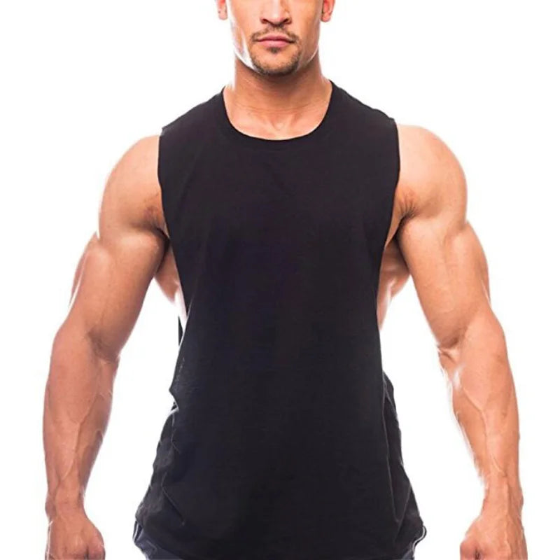 Men's Cut-Off Tank Top