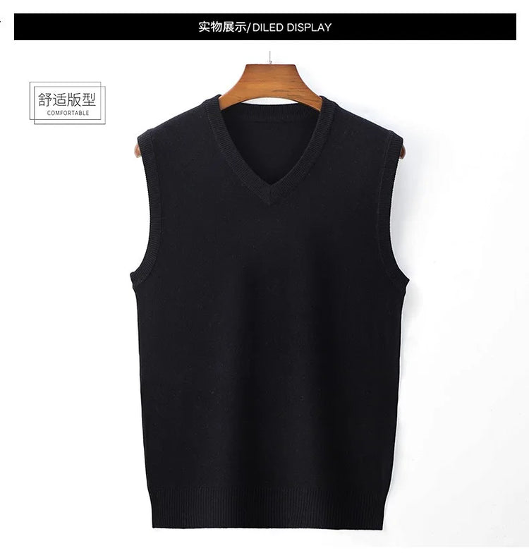 Men's Knit Sweater Vest