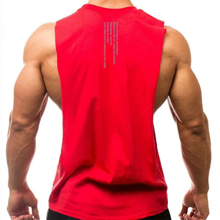 Men's Cut-Off Tank Top