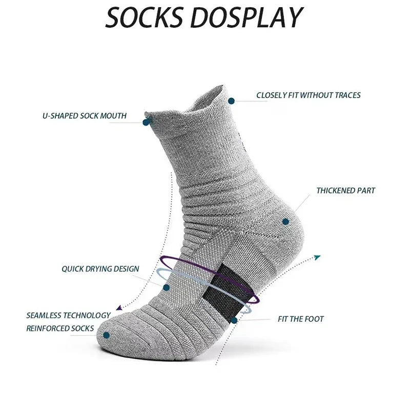 Anti-Slip Football Socks