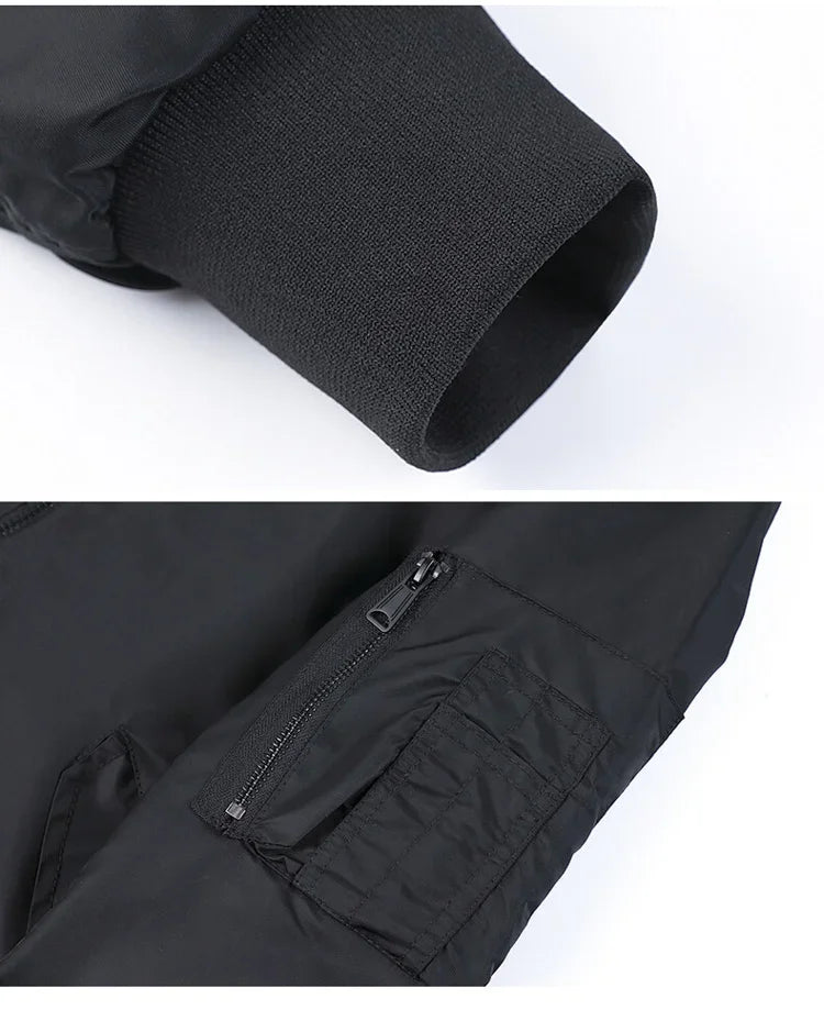 Men's Motorcycle Bomber Jacket