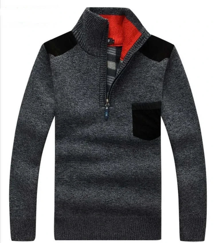 Men's Half-Zip Fleece Sweater