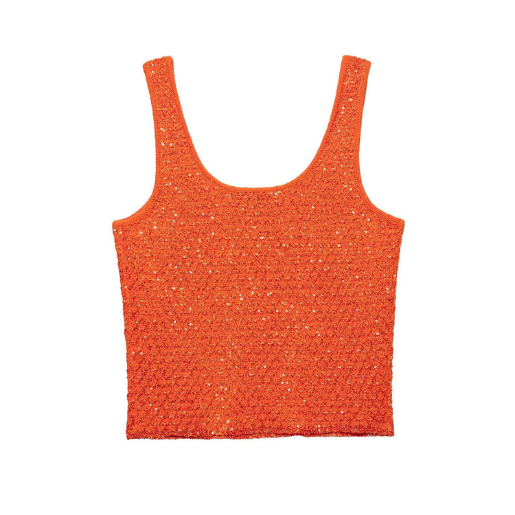 Pearl-Trim Knit Sweater Vest