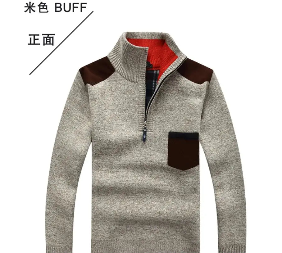 Men's Half-Zip Fleece Sweater