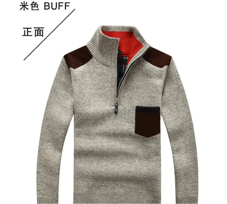 Men's Half-Zip Fleece Sweater