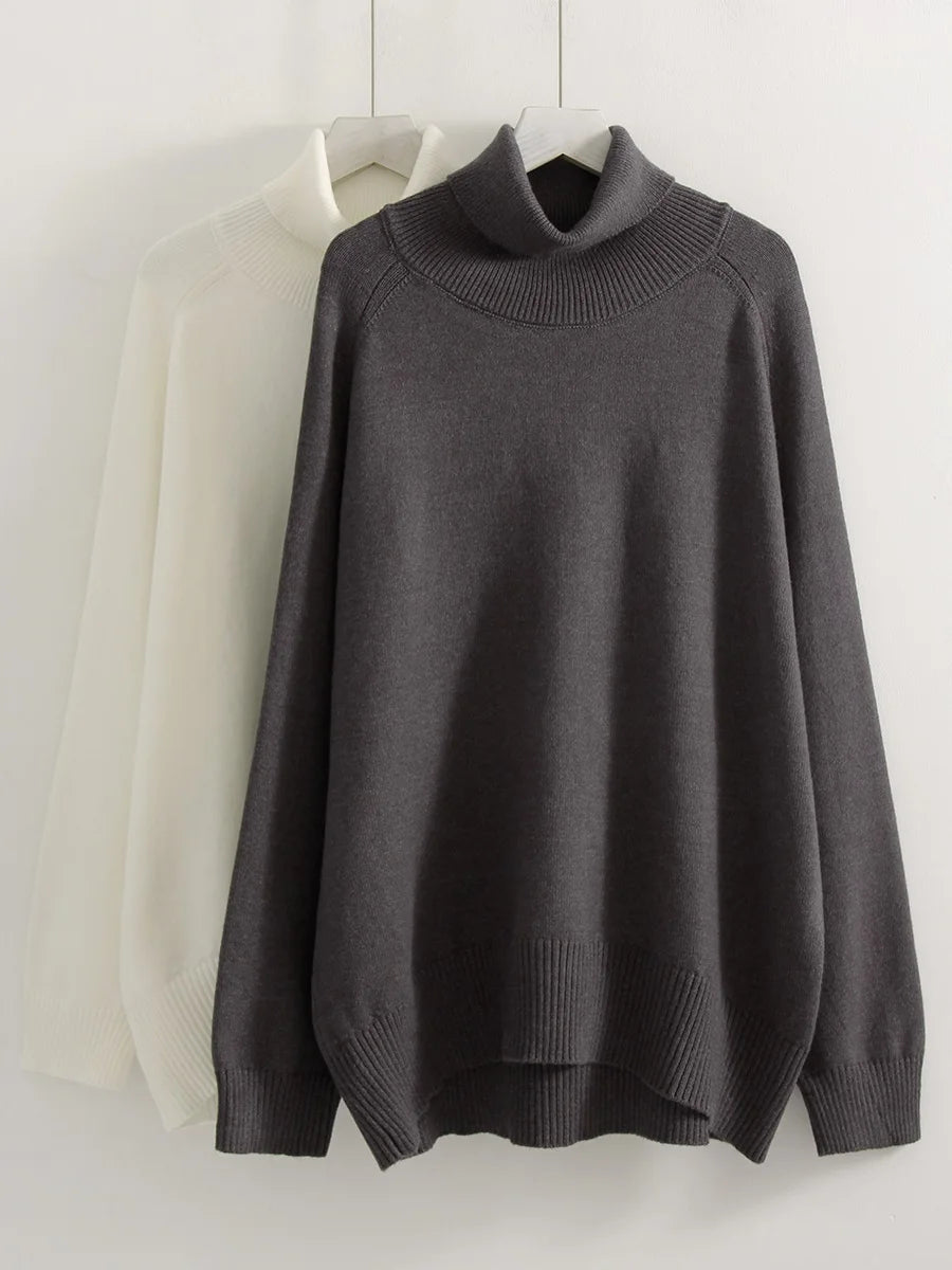 Oversized Chunky Turtleneck Sweater