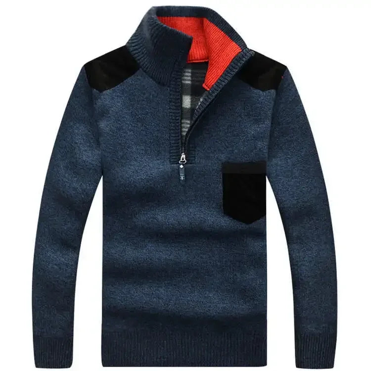 Men's Half-Zip Fleece Sweater