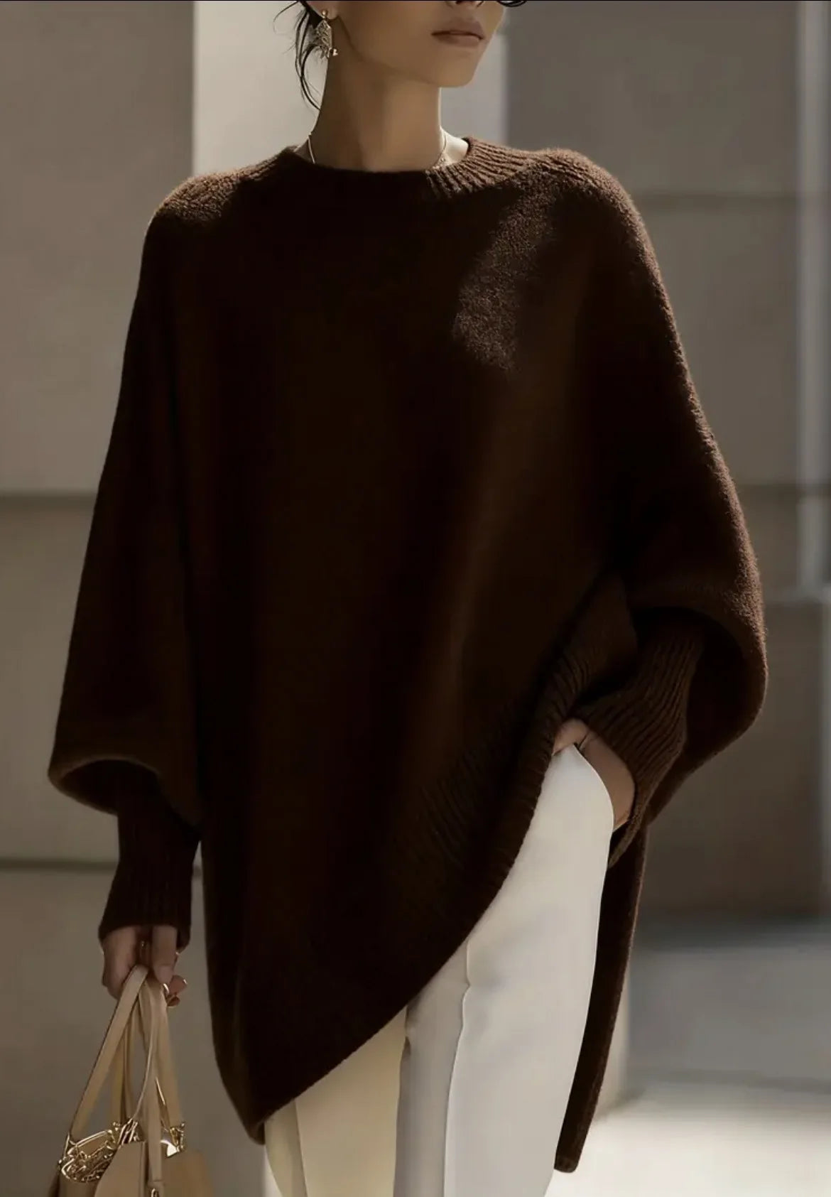 Relaxed Crewneck Sweater