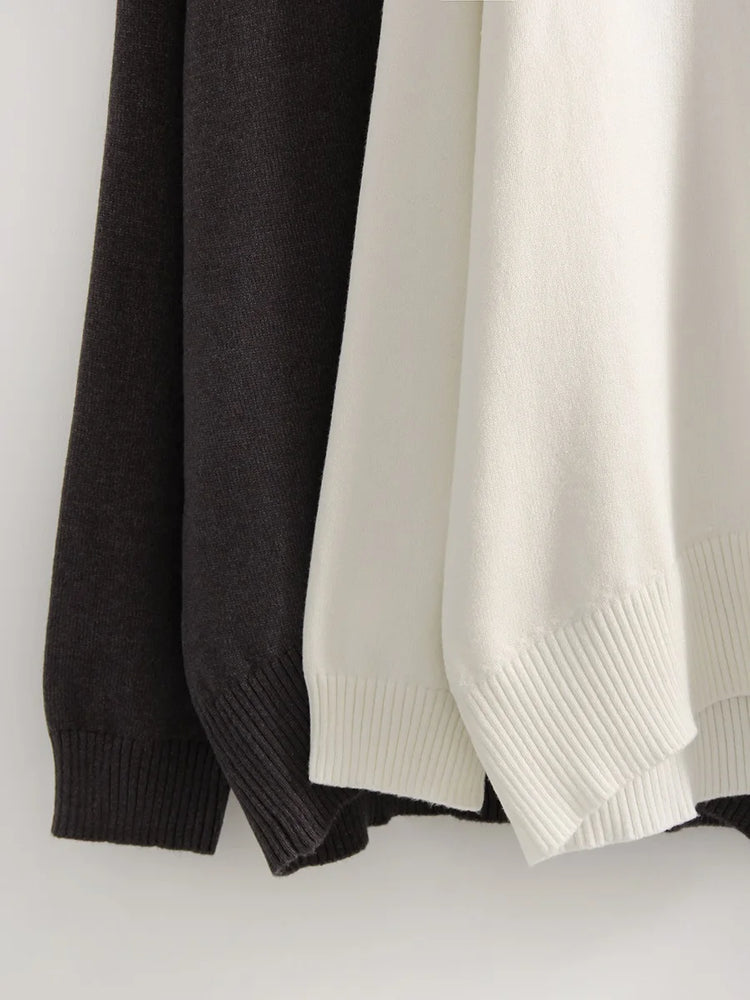 Oversized Chunky Turtleneck Sweater