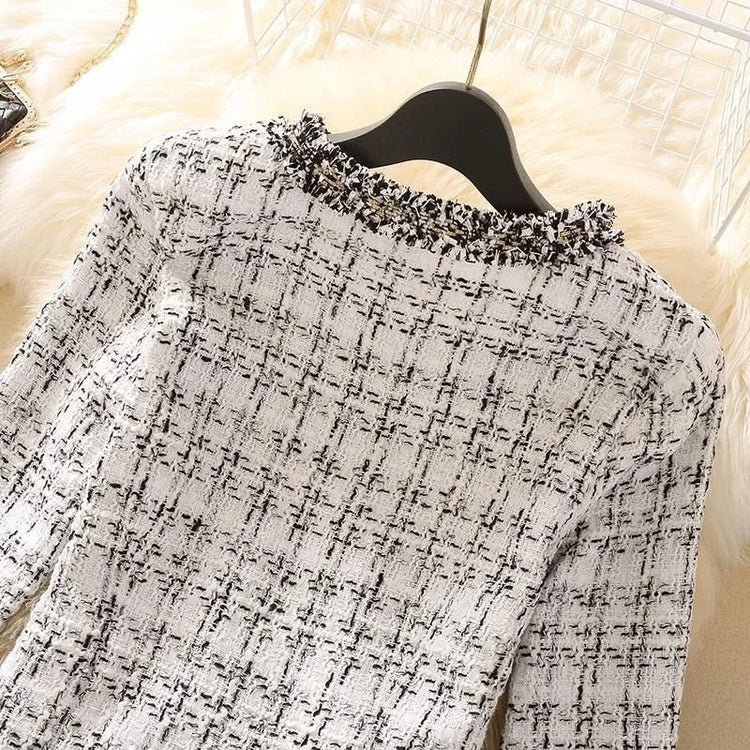 Short Tweed Coat