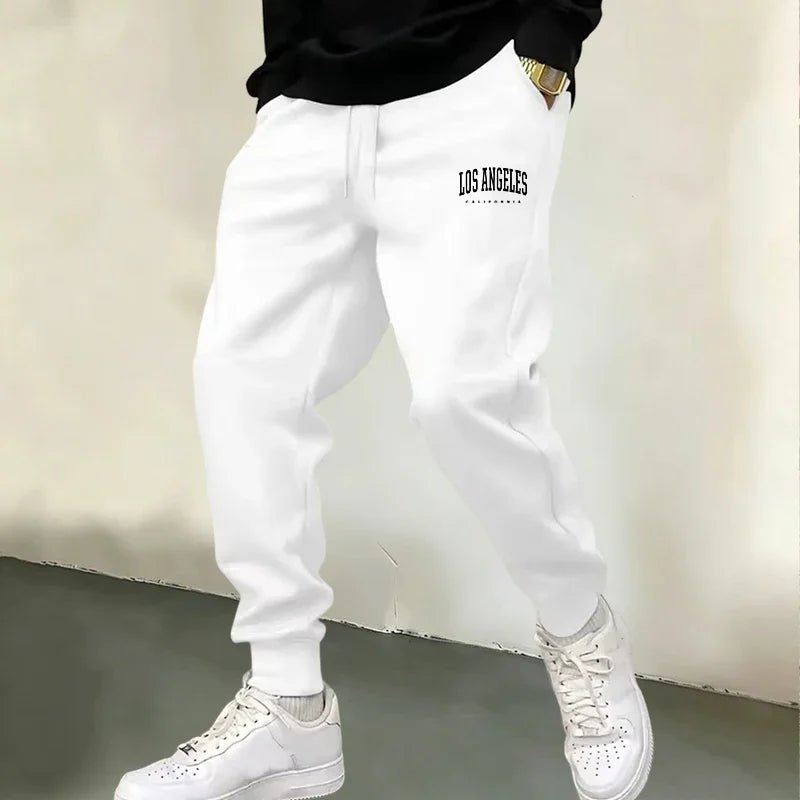 Men's Elastic-Waist Jogger Sweatpants
