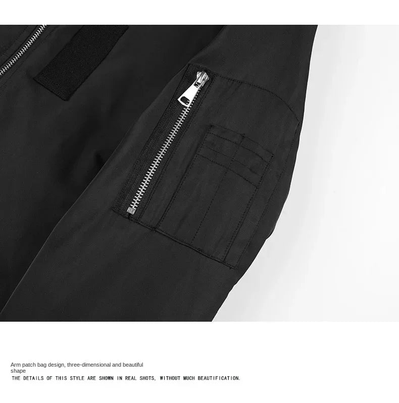 Men's Motorcycle Bomber Jacket