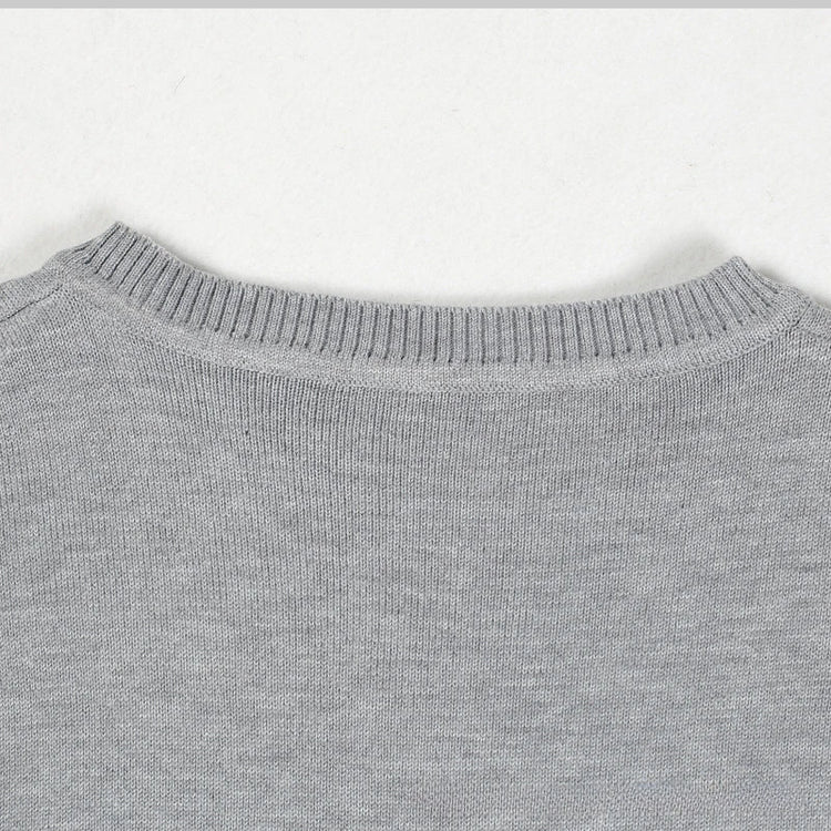 Men's Striped V-Neck Sweater Vest