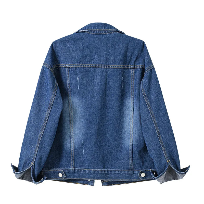 Loose Short Denim Jacket