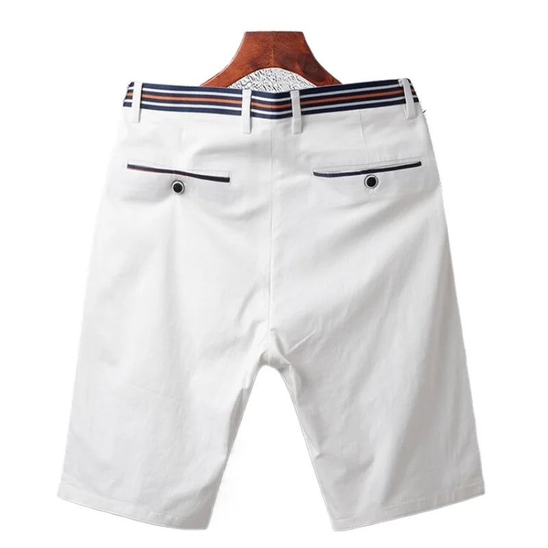Men's Casual Elastic-Waist Shorts