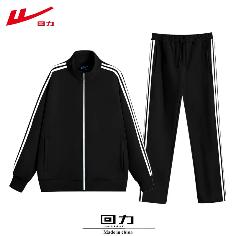 Women's Thickened Fleece Lined Sweatshirt And Pants Sporty Casual Outfit Two Piece Set Trendy Spring Autumn Winter Wear