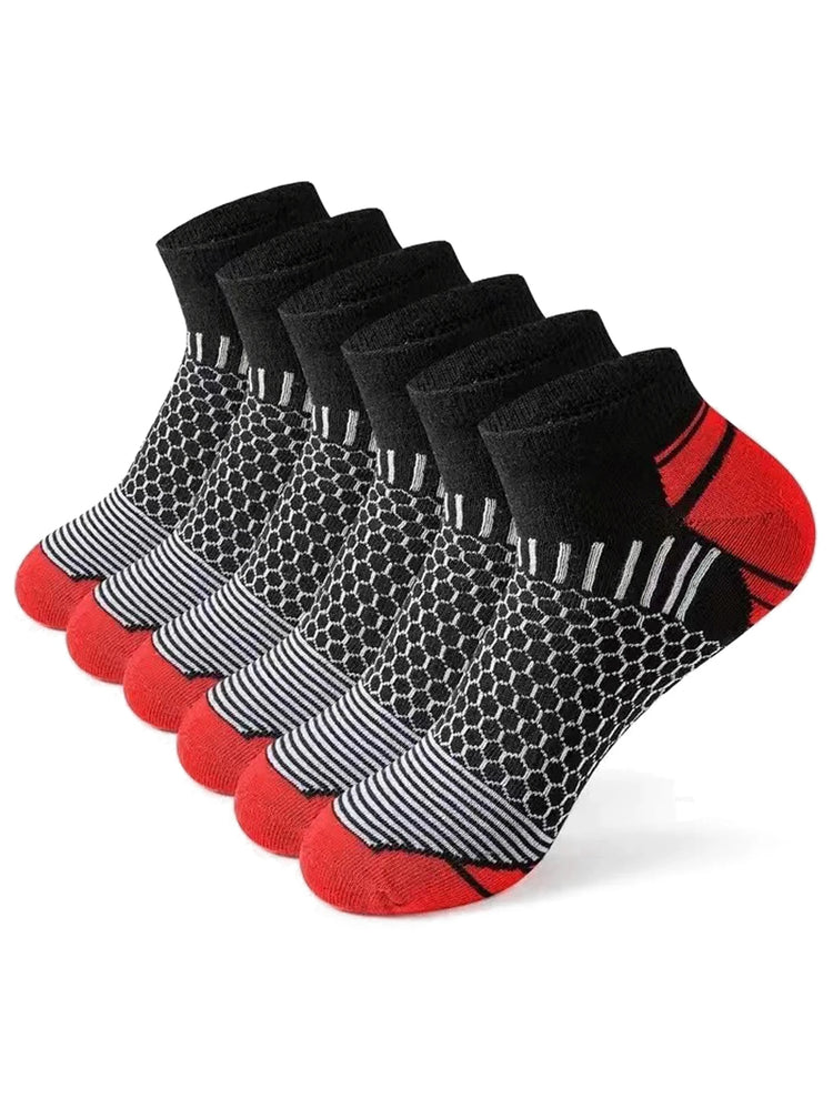 Men's Athletic Ankle Socks, 12 Pairs