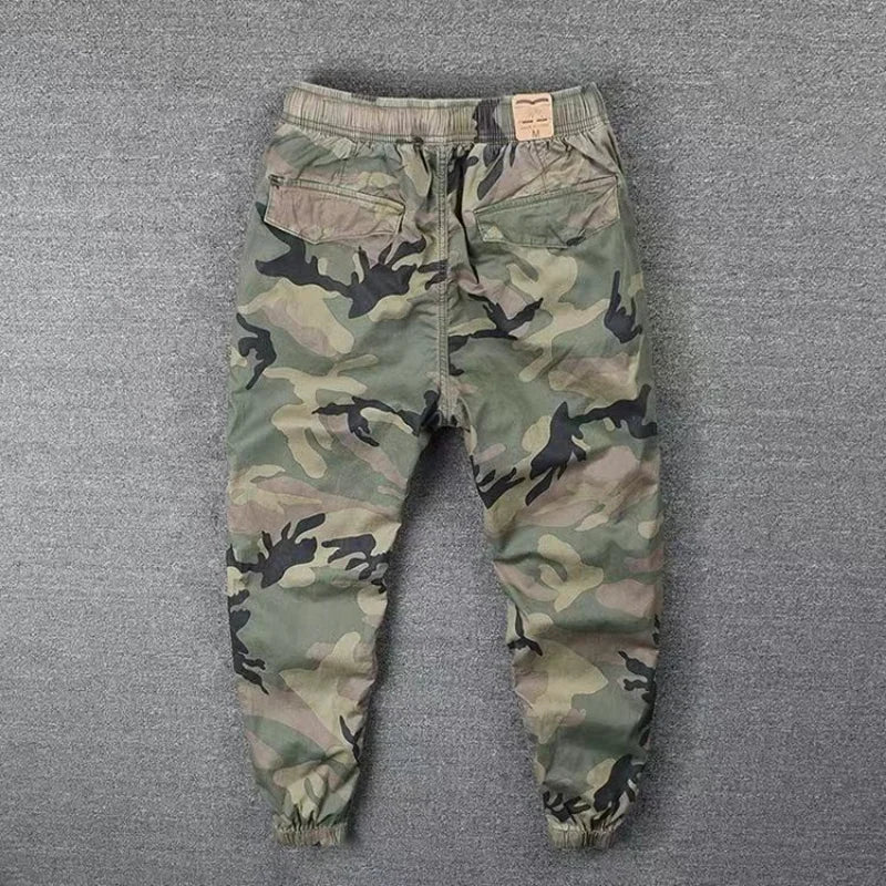 Men's Fleece Camo Cargo Pants