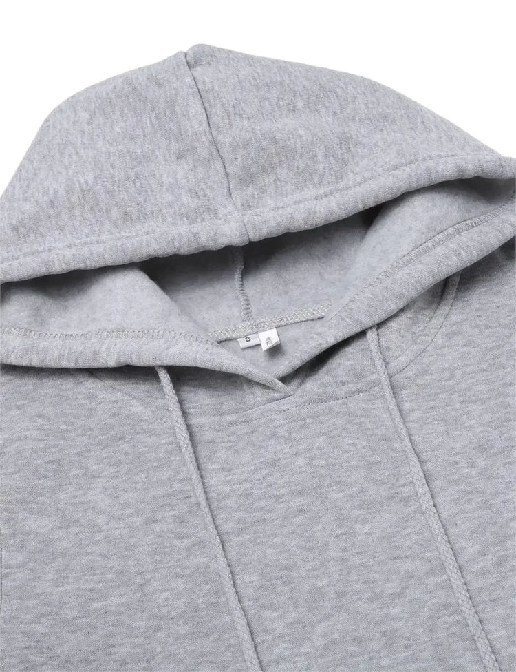 Hooded Sweatshirt Dress