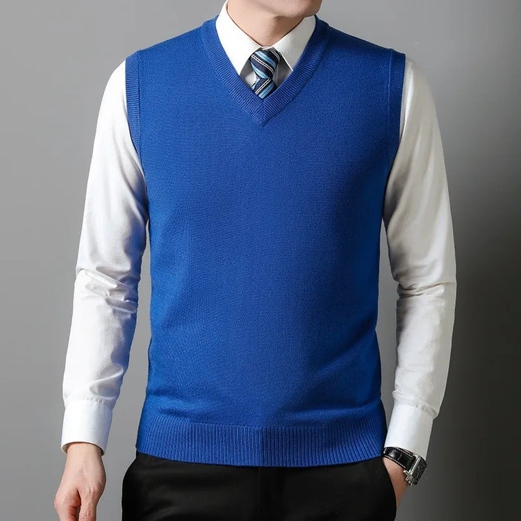 Men's Knit Sweater Vest