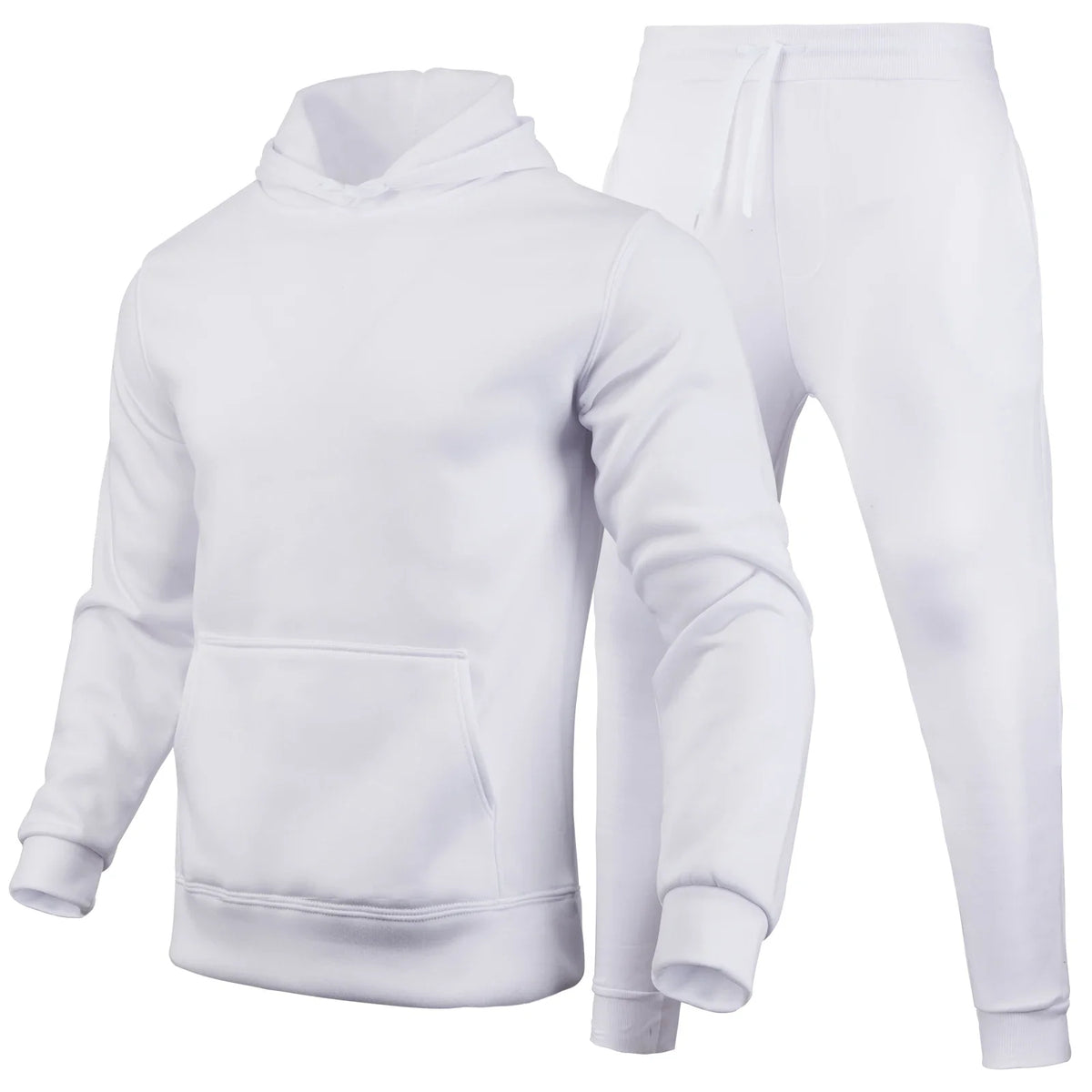 Men's Hooded Sweatshirt & Pants Set