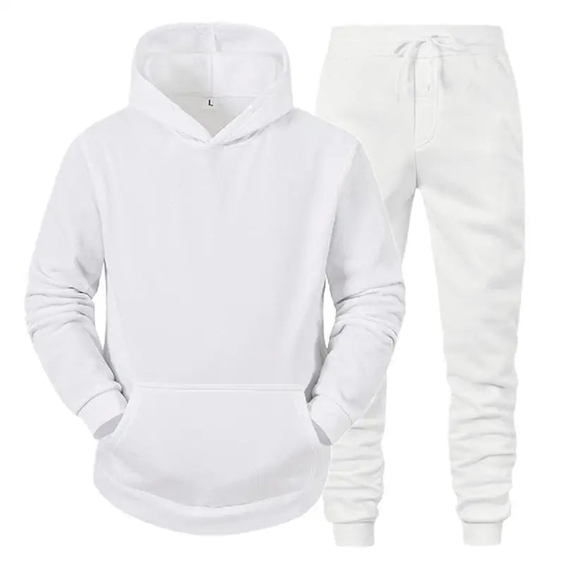 Men's Sporty Hoodie & Pants Set