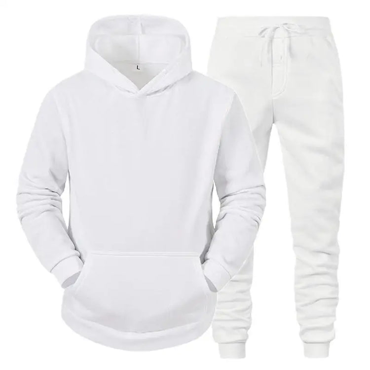 Men's Sporty Hoodie & Pants Set