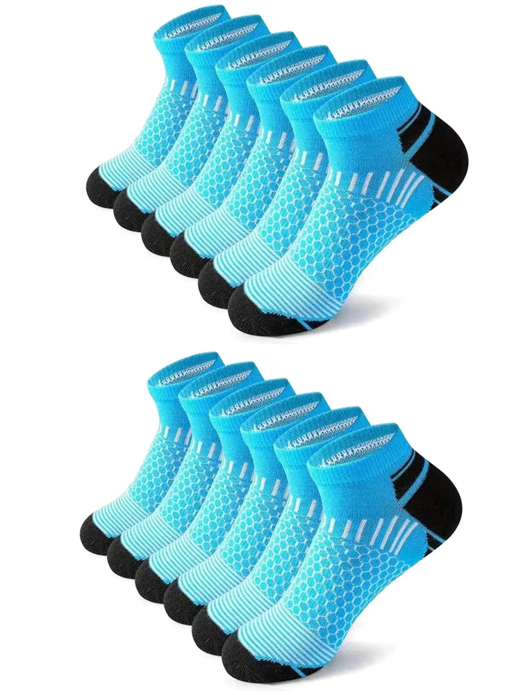 Men's Athletic Ankle Socks, 12 Pairs
