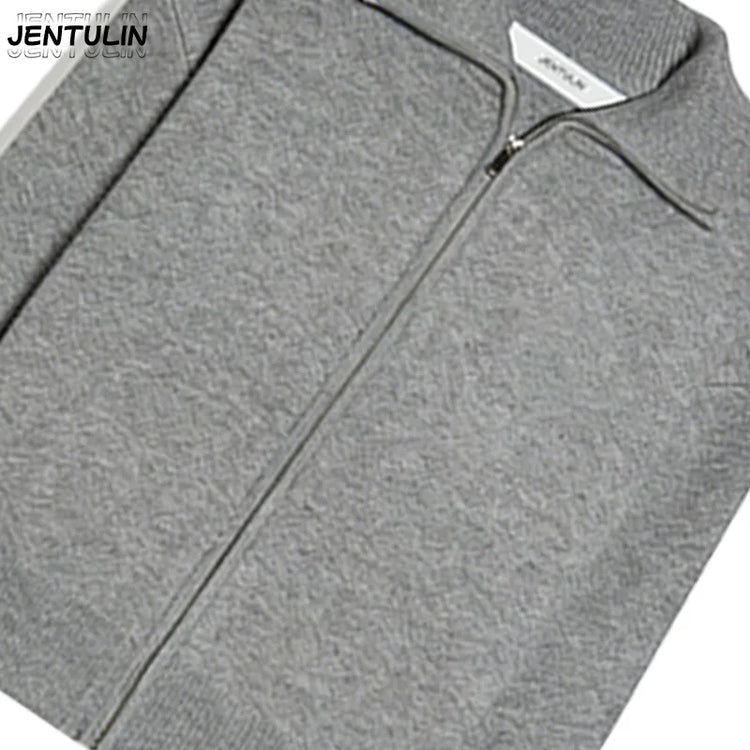 Men's Jacquard Letter Sweater