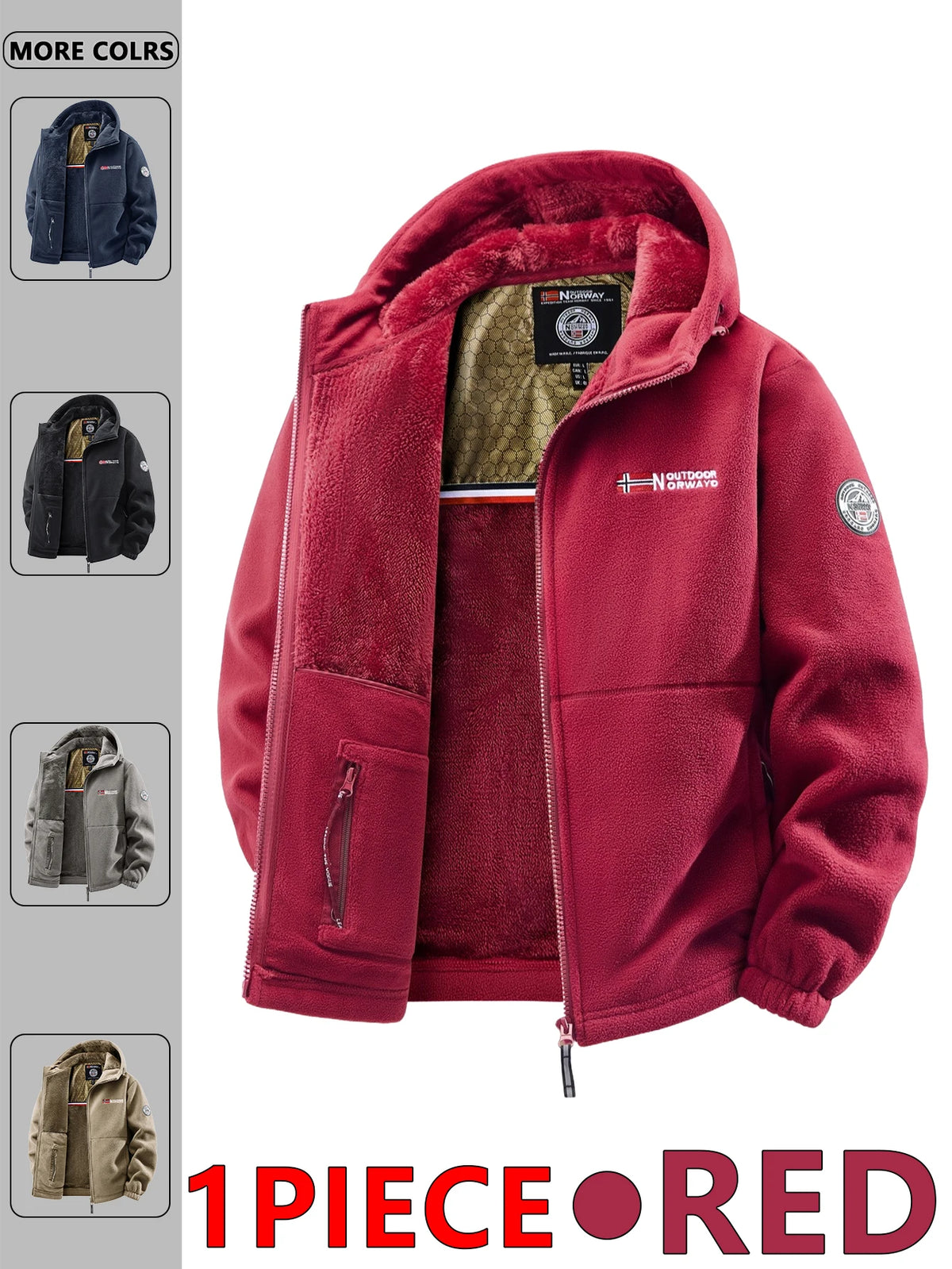 Men's Outdoor Hooded Jacket