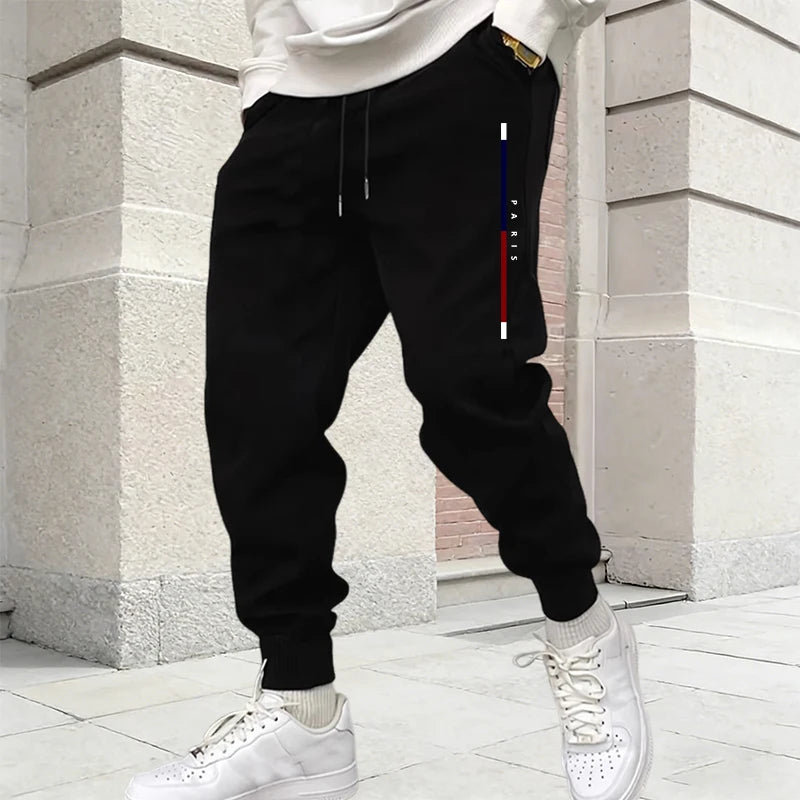 Men's Elastic-Waist Sweatpants