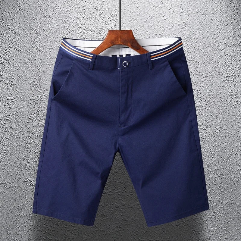 Men's Casual Elastic-Waist Shorts