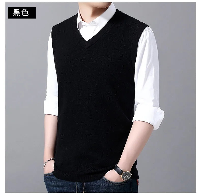 Men's Knit Sweater Vest