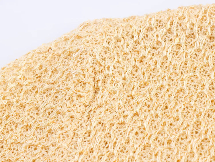 Pearl-Trim Knit Sweater Vest