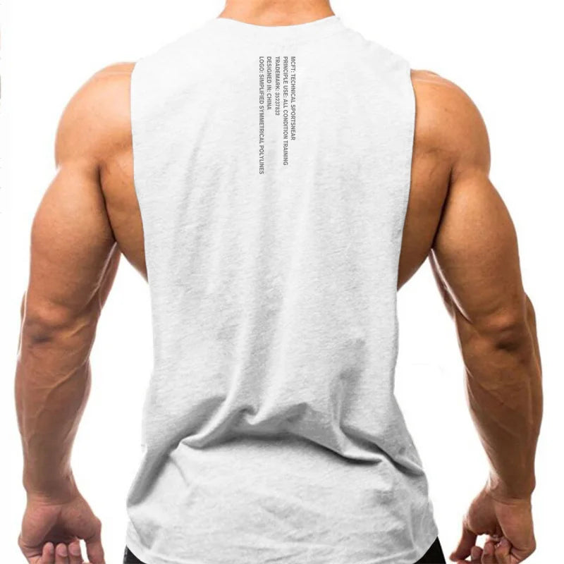Men's Cut-Off Tank Top