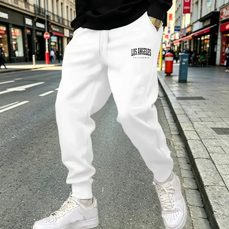 Men's Elastic-Waist Jogger Sweatpants