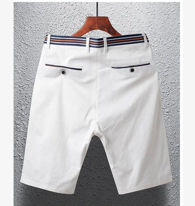 Men's Casual Elastic-Waist Shorts
