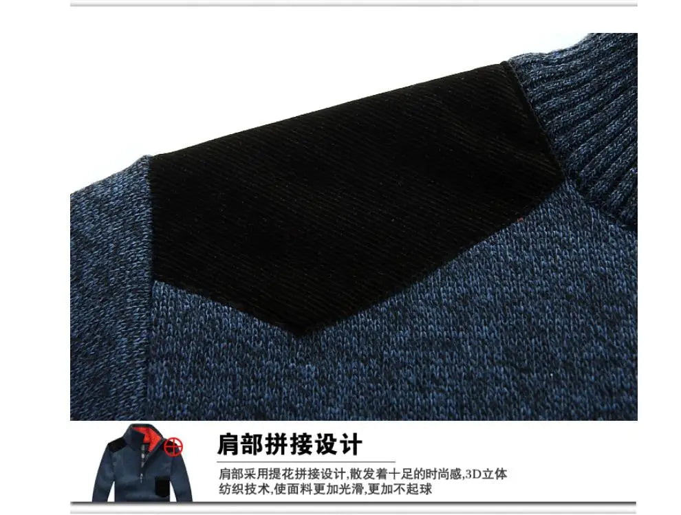 Men's Half-Zip Fleece Sweater