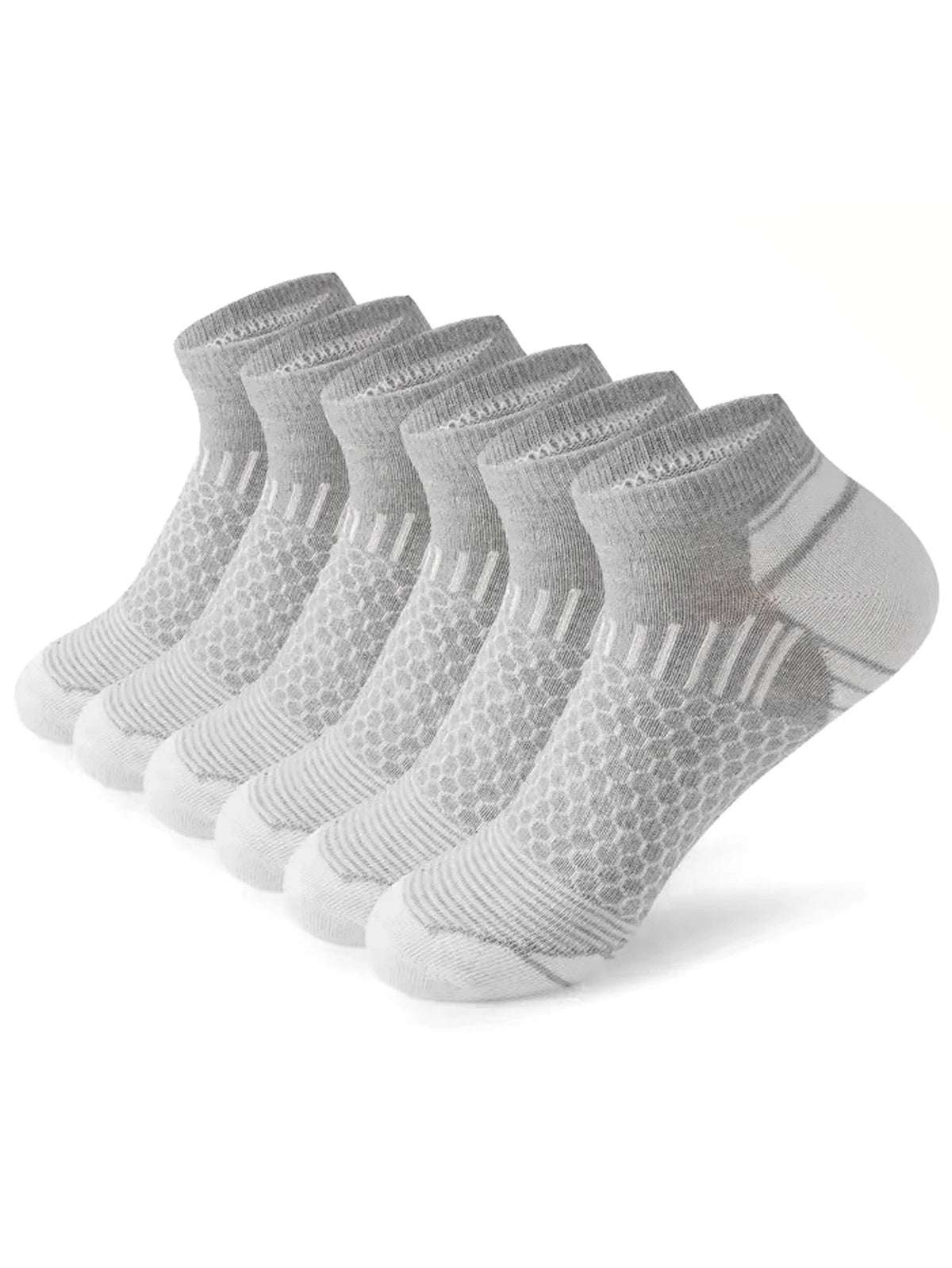 Men's Athletic Ankle Socks, 12 Pairs