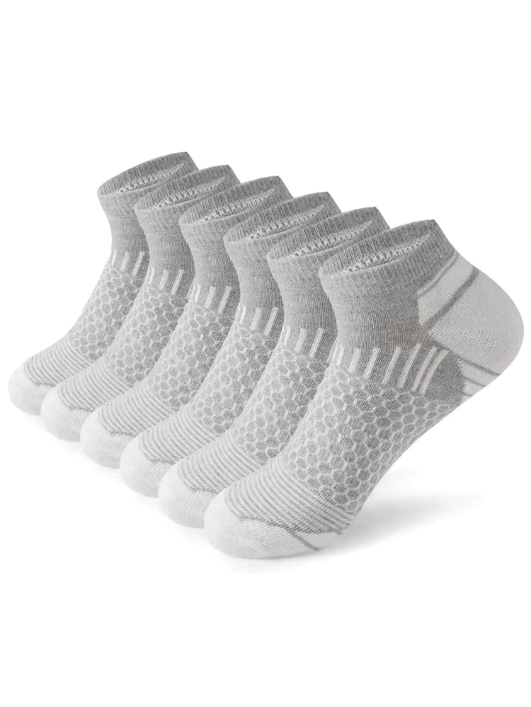 Men's Athletic Ankle Socks, 12 Pairs