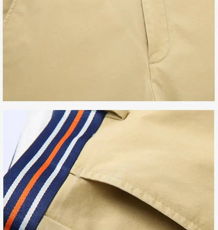Men's Casual Elastic-Waist Shorts