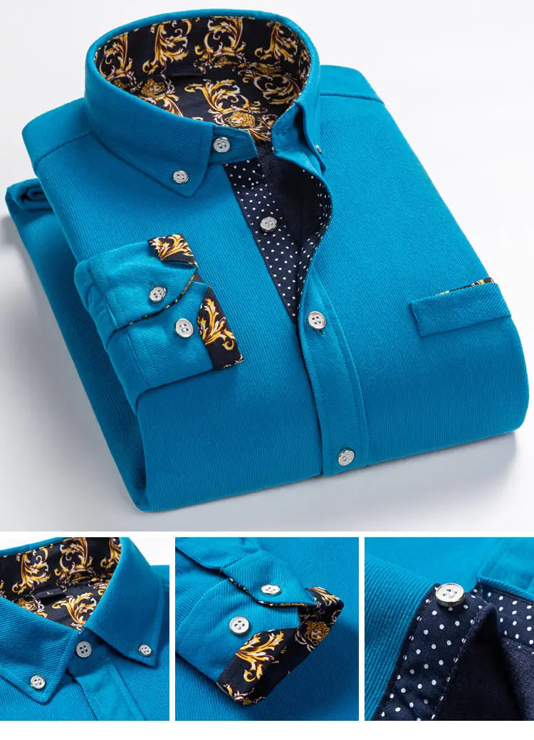 Men's Casual Long-Sleeve Shirt